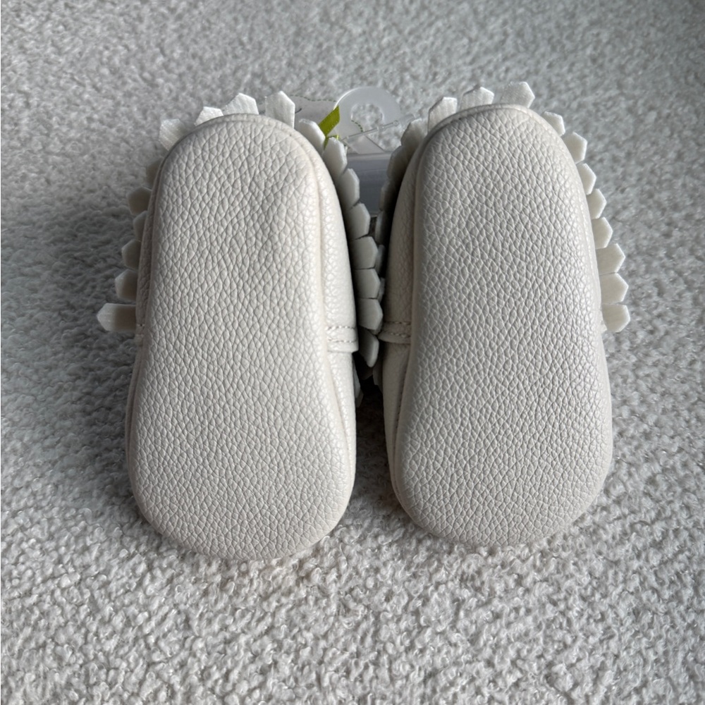 First Steps by Stride Rite Baby Moccasins Fringe Shoes Size 2 (3–6 Months) NWT - Picture 4 of 5